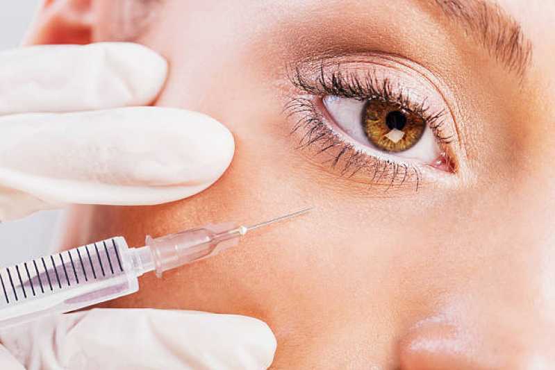 Aplicação de Botox na Testa Clínica Jardim São Marcos - Aplicação de Toxina Botulínica na Face